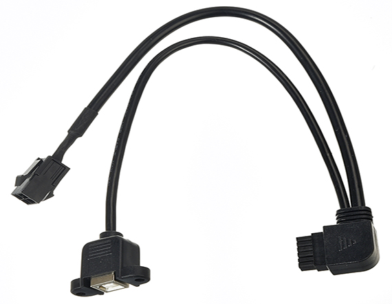 MX3.0注塑線可固定USB公對母數(shù)據(jù)線銅